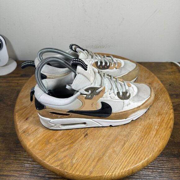 Nike Air Max 90 Futura Tan Phantom Hemp Women's Size 6 Shoes Sneakers DM9922-002 - Picture 1 of 8